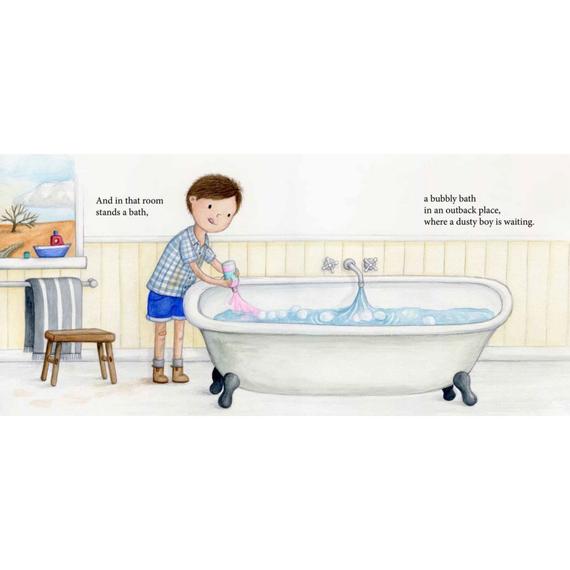Alternative view of When the Waterhole Dries Up by Kaye Baillie and Illustrated by Max Hamilton (Hardback) - Our Review