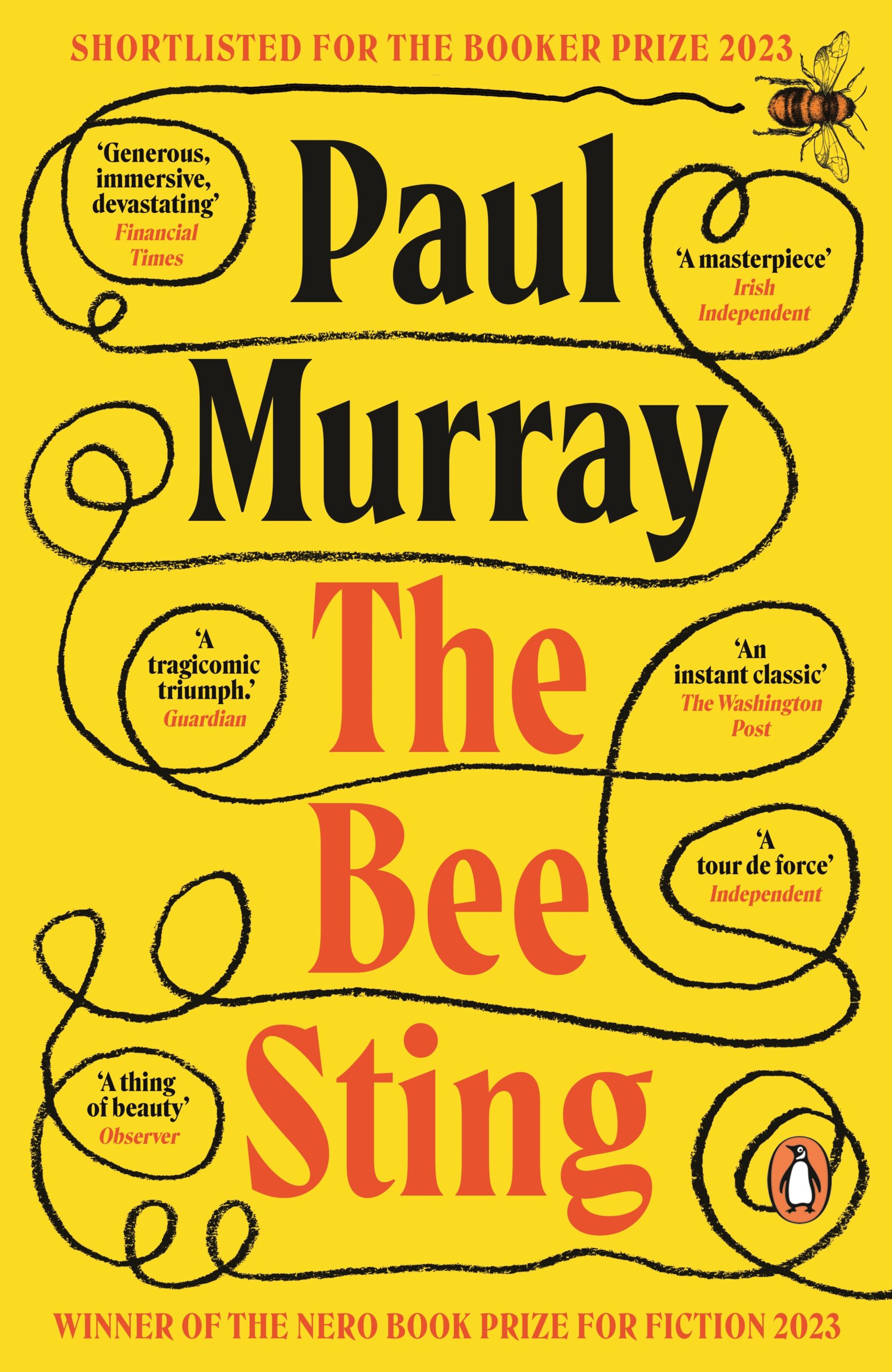 The Bee Sting by Paul Murray - Our Review... Shortlisted for the Booker Prize